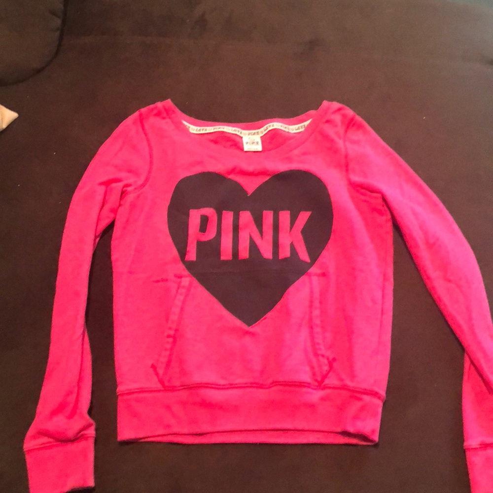 Pink sweatshirt